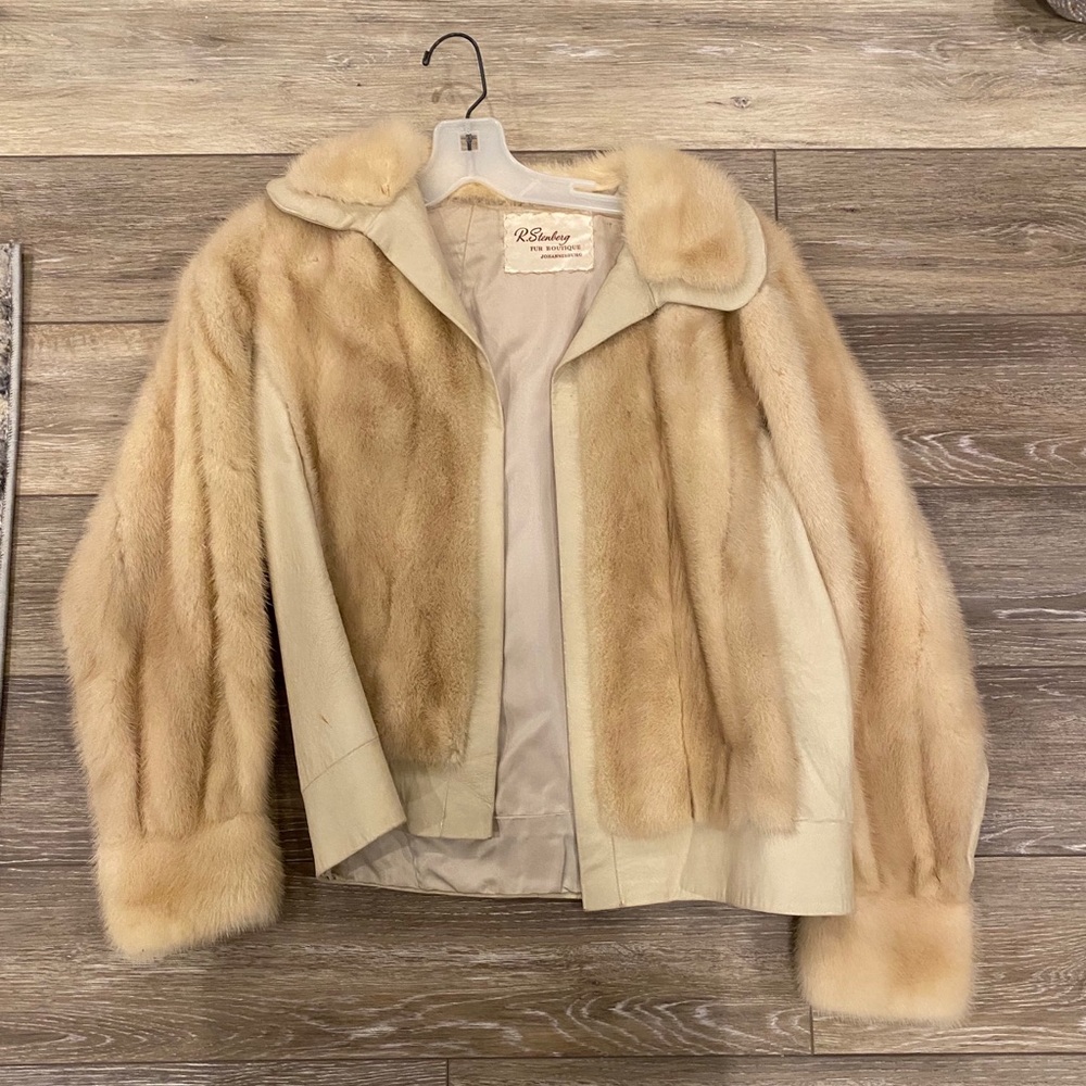 custom made fur leather jacket